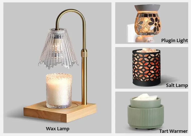 Green-Life designs and manufactures electric wax lamp, plug-in diffuser, salt lamp, and tart warmer for private label aroma brands worldwide.