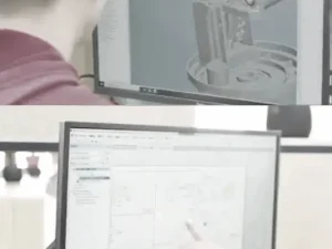 Green-Life engineers developing aroma diffuser structure using 3D CAD design during early product development stage for private label fragrance brands and importers