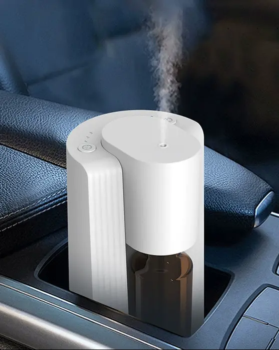 Green-Life electric car waterless diffuser offers USB powered aroma solutions for OEM and private label automotive projects worldwide.