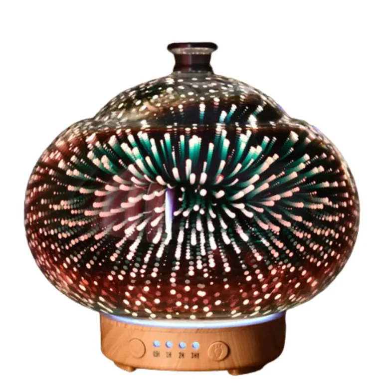 Glass ultrasonic aroma diffuser GF24EA110E11 from Green-Life supports OEM customization and low-MOQ private-label projects.