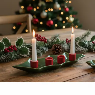 Green-Life candle stick holders designed for OEM and private label candle brands, supporting tabletop styling, gift sets, and premium candle collection development.