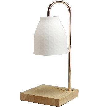 Green-Life ceramic candle warmer lamp GF25WL941 with simple modern design, developed for clean aesthetic candle collections and scalable retail fragrance product lines.