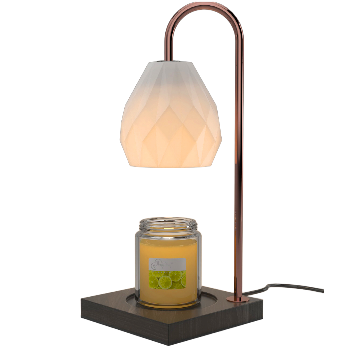 Green-Life ceramic candle warmer lamp GF25WL946 with simple modern design, developed for clean aesthetic candle collections and scalable retail fragrance product lines.