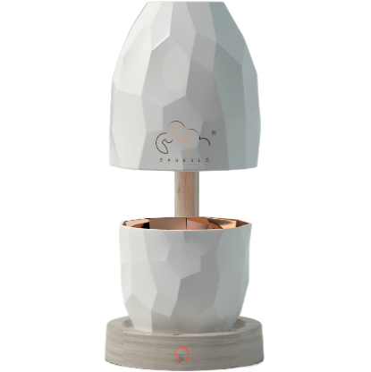 Green-Life ceramic candle warmer lamp GF25WL964 with simple modern design, developed for clean aesthetic candle collections and scalable retail fragrance product lines.