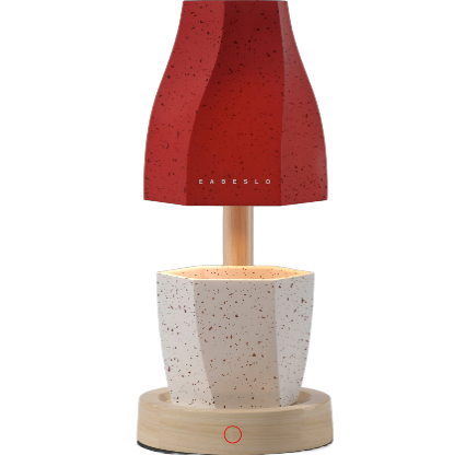 Green-Life ceramic candle warmer lamp GF25WL965 with color glaze finish, designed for stable wax melting and decorative fragrance collections for retail and private label candle brands.