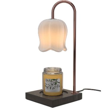 Green-Life ceramic candle warmer lamp GF25WL950 with simple modern design, developed for clean aesthetic candle collections and scalable retail fragrance product lines.