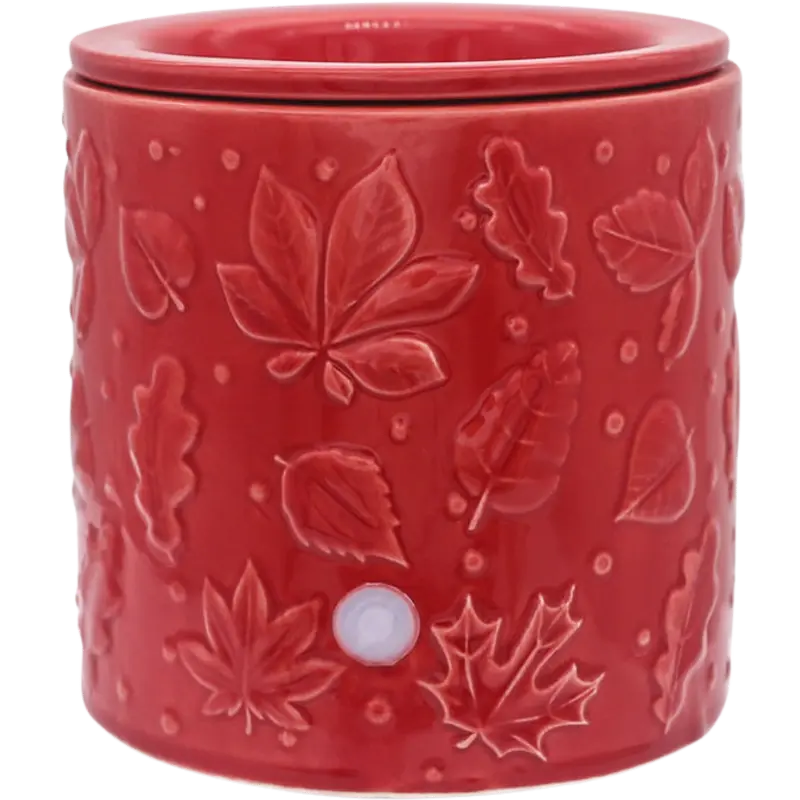 Green-Life ceramic tart warmer GF24ET1189E14 with tall body design, offering integrated structure without split layers for stable heating performance and simplified production in OEM fragrance programs.
