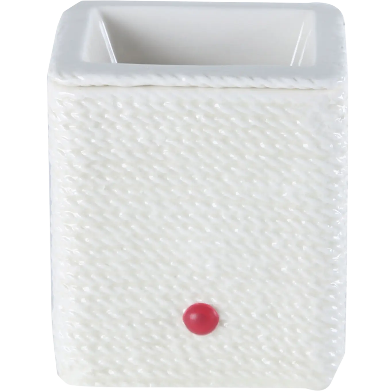 Green-Life ceramic tart warmer GF24ET1199E14 with tall body design, offering integrated structure without split layers for stable heating performance and simplified production in OEM fragrance programs.