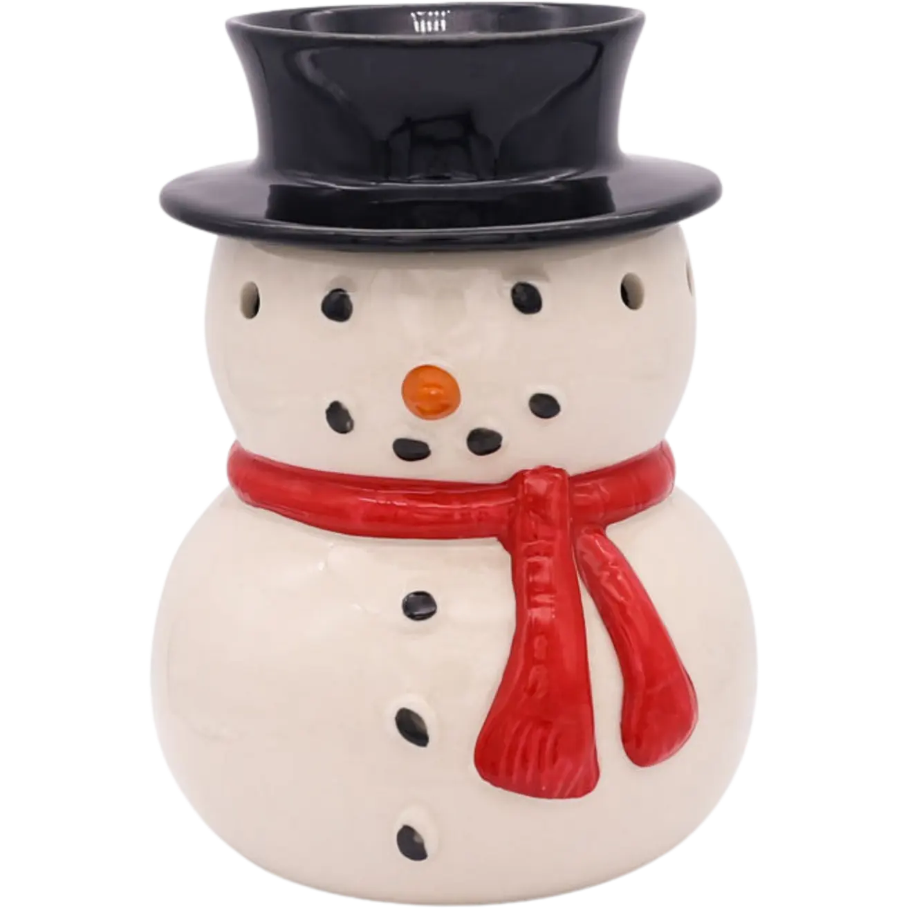 Green-Life ceramic wax melter lamp GF24EB1082E14 with holiday and seasonal design, suitable for festive fragrance collections and promotional retail programs.