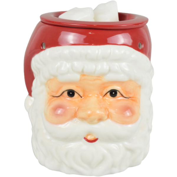 Green-Life ceramic wax melter lamp GF24EB1313E13 with holiday and seasonal design, suitable for festive fragrance collections and promotional retail programs.