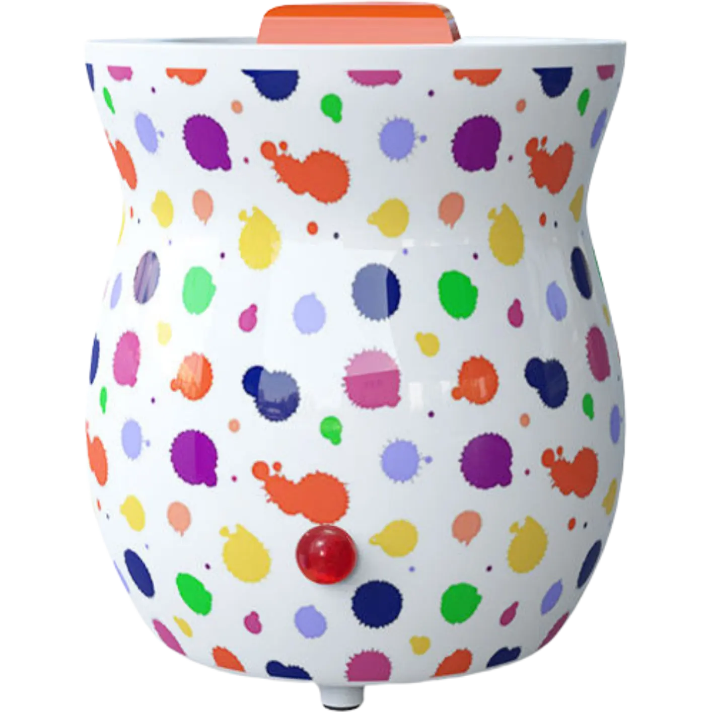 Green-Life ceramic wax melter lamp GF24EB1322E13 with holiday and seasonal design, suitable for festive fragrance collections and promotional retail programs.