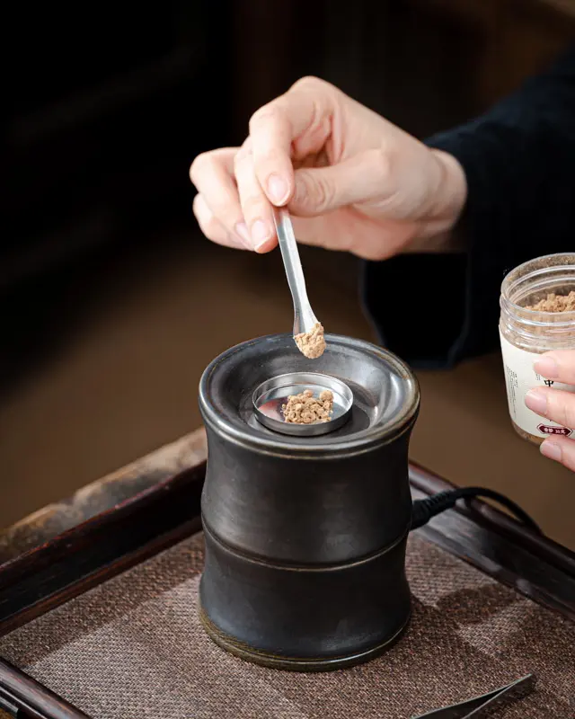 Green-Life electric incenser burners supporting controlled heating and private label fragrance product development