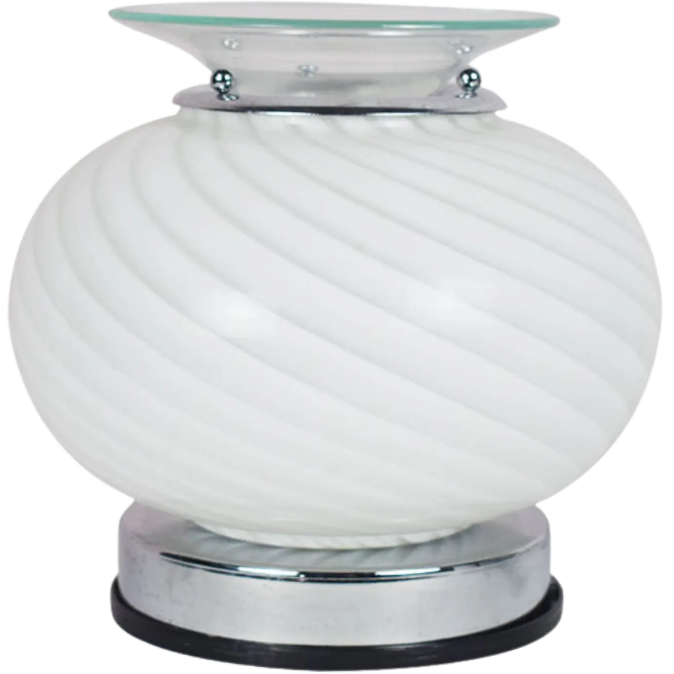 Green-Life liuli glass wax melter lamp GF24EB1351E1 featuring artistic glass craftsmanship and warm light diffusion for premium fragrance collections.