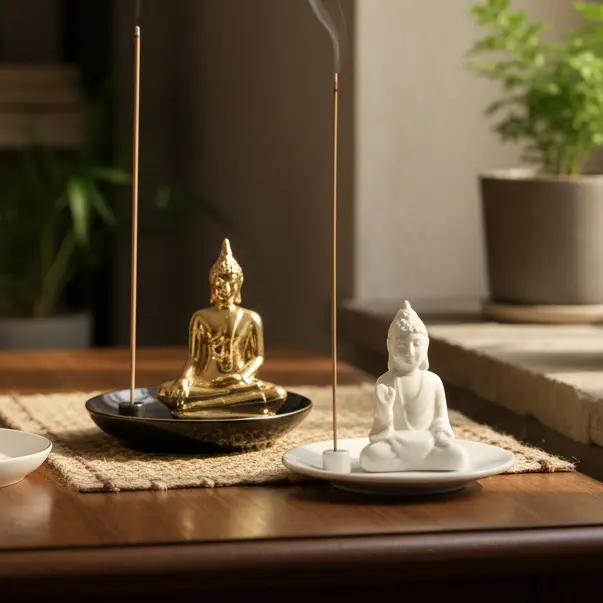 Green-Life incense stick holders designed for private label fragrance brands, supporting simple incense use and scalable accessory product lines