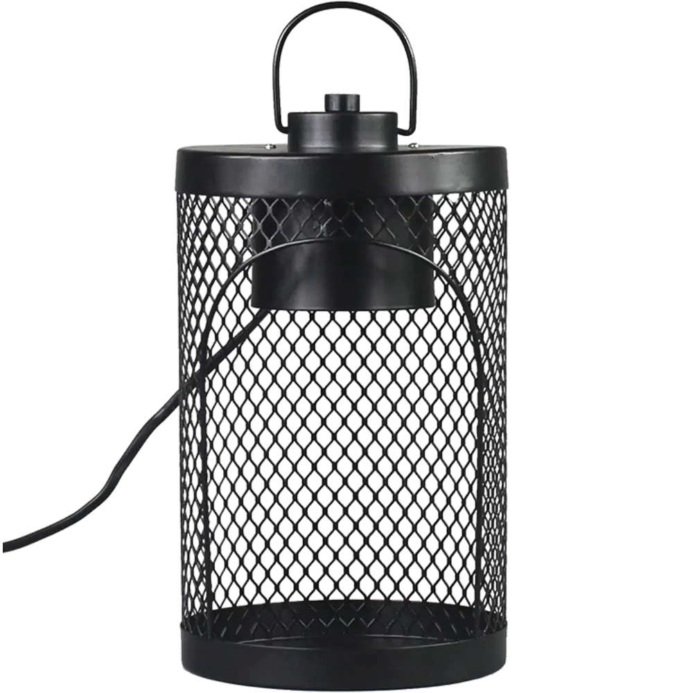 Green-Life metal candle warmer lamp GF2225E40 in lantern shape, combining portable design and decorative lighting for candle fragrance collections.