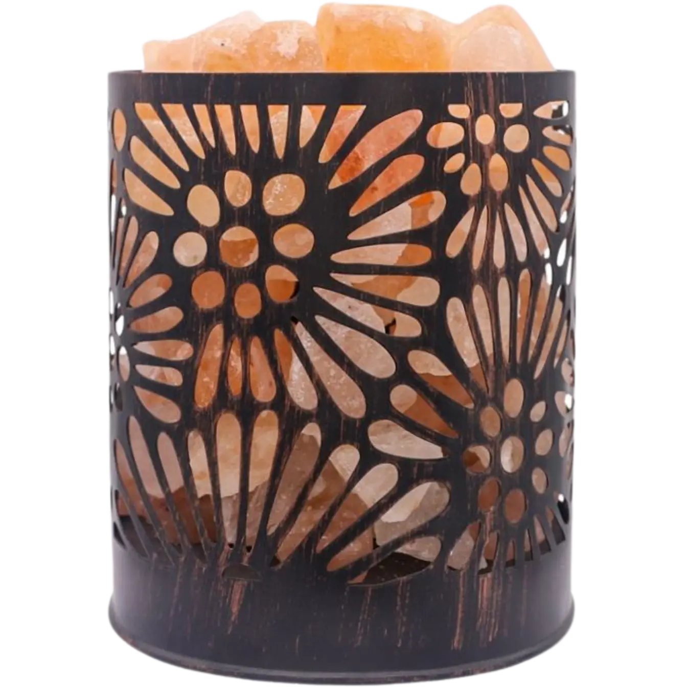 Green-Life metal salt warmer lamp GF24ES1495E14 designed for heating salt crystals, offering dual-use fragrance solutions for specialty retail and wellness collections.