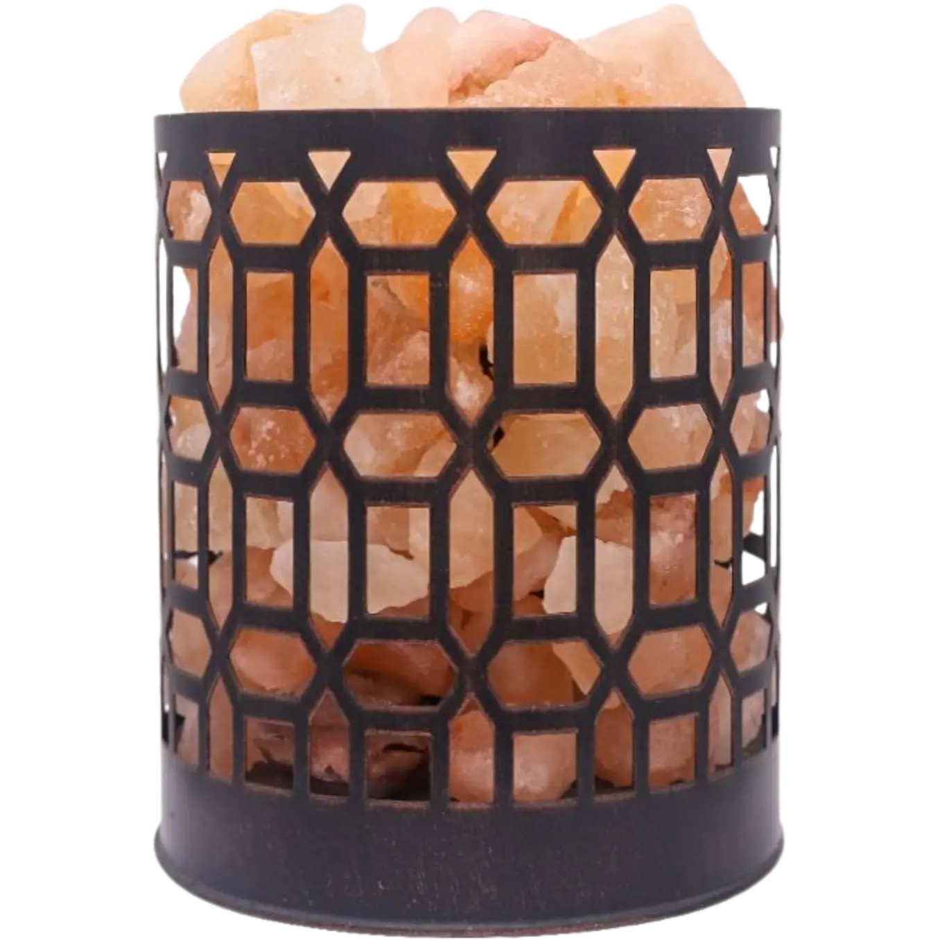 Green-Life metal salt warmer lamp GF24ES1496E14 designed for heating salt crystals, offering dual-use fragrance solutions for specialty retail and wellness collections.