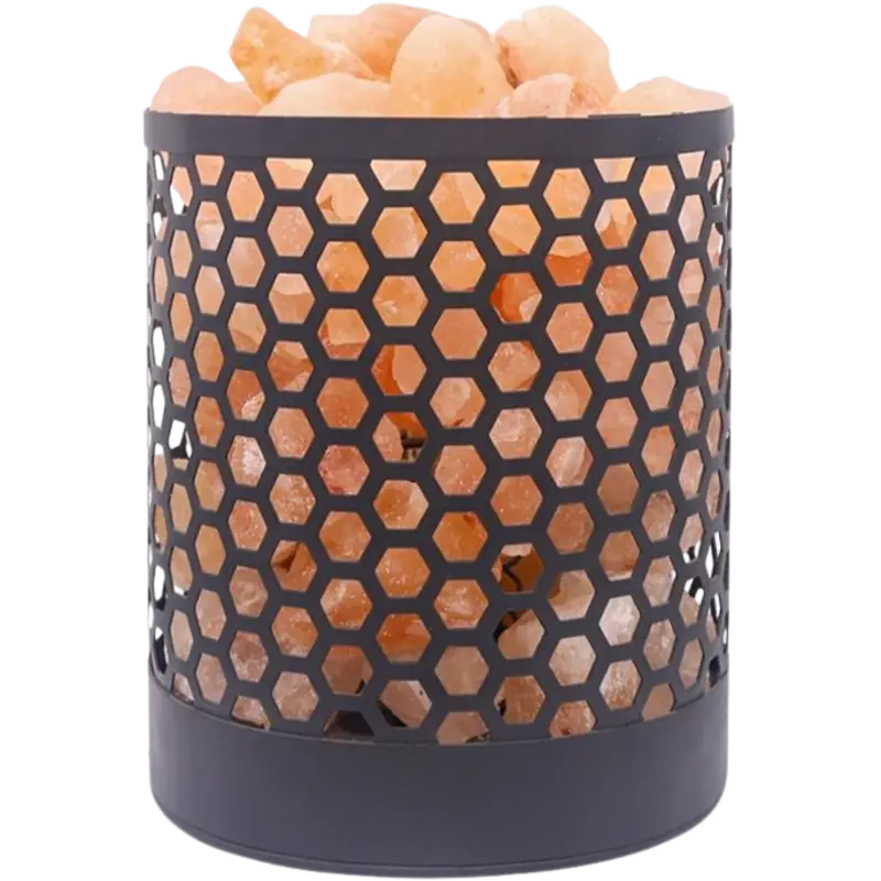 Green-Life metal salt warmer lamp GF24ES1497E14 designed for heating salt crystals, offering dual-use fragrance solutions for specialty retail and wellness collections.