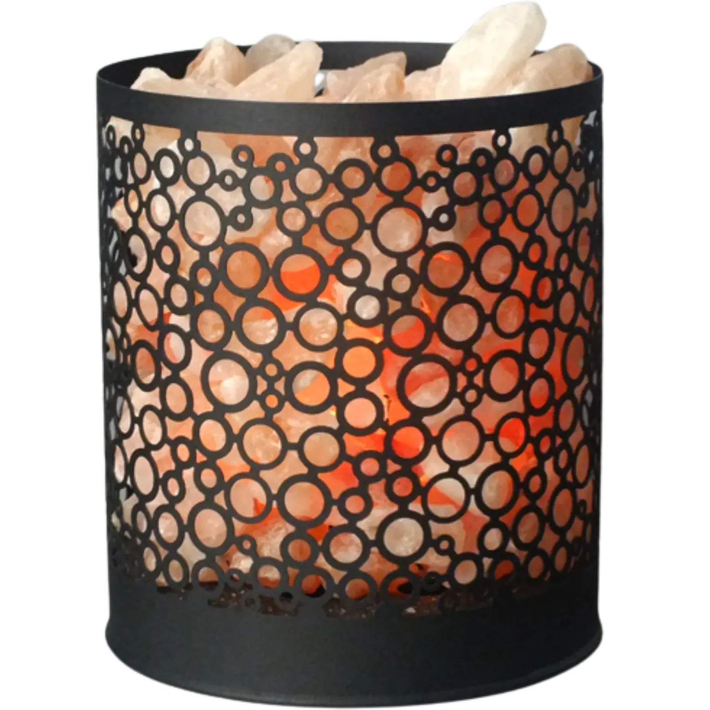 Green-Life metal salt warmer lamp GF24ES1551E14 designed for heating salt crystals, offering dual-use fragrance solutions for specialty retail and wellness collections.