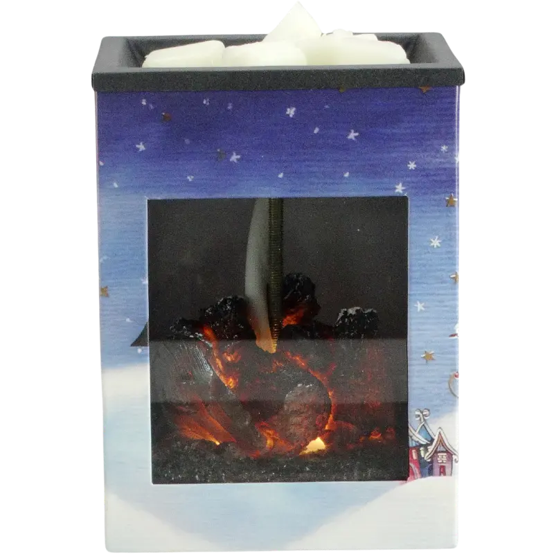 Green-Life liuli glass wax melter lamp GF23EB861 featuring artistic glass craftsmanship and warm light diffusion for premium fragrance collections.