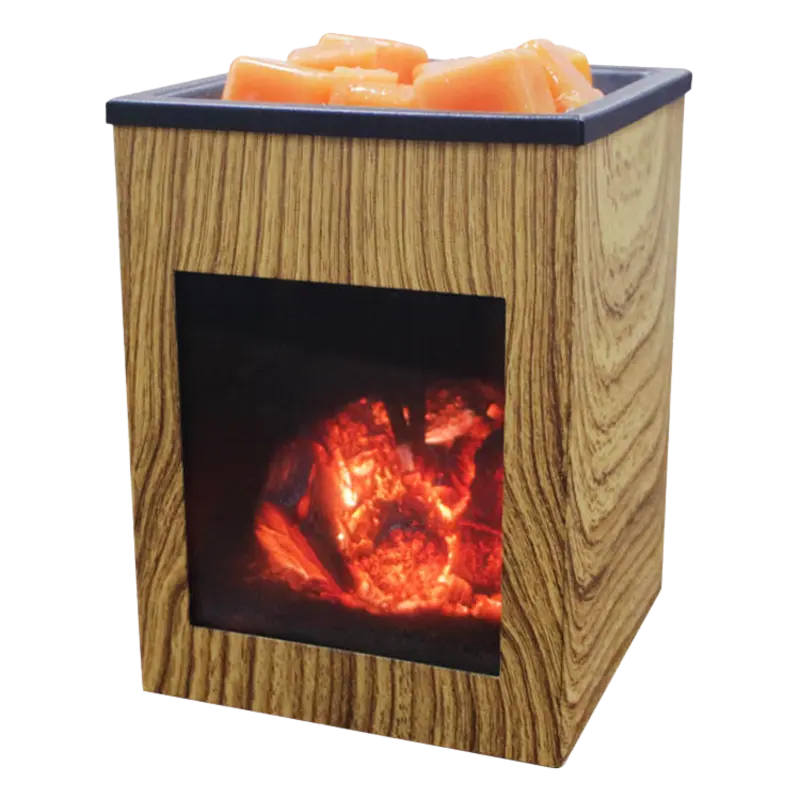 Green-Life liuli glass wax melter lamp GF24EB1017E14 featuring artistic glass craftsmanship and warm light diffusion for premium fragrance collections.