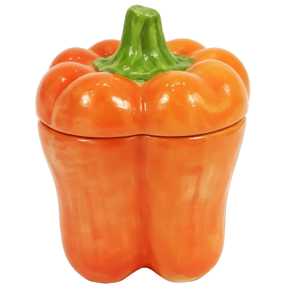 Green-Life ceramic candle jar GF23CJ339C102 in fruit and vegetable shapes, designed for novelty fragrance collections and eye-catching OEM candle product lines.
