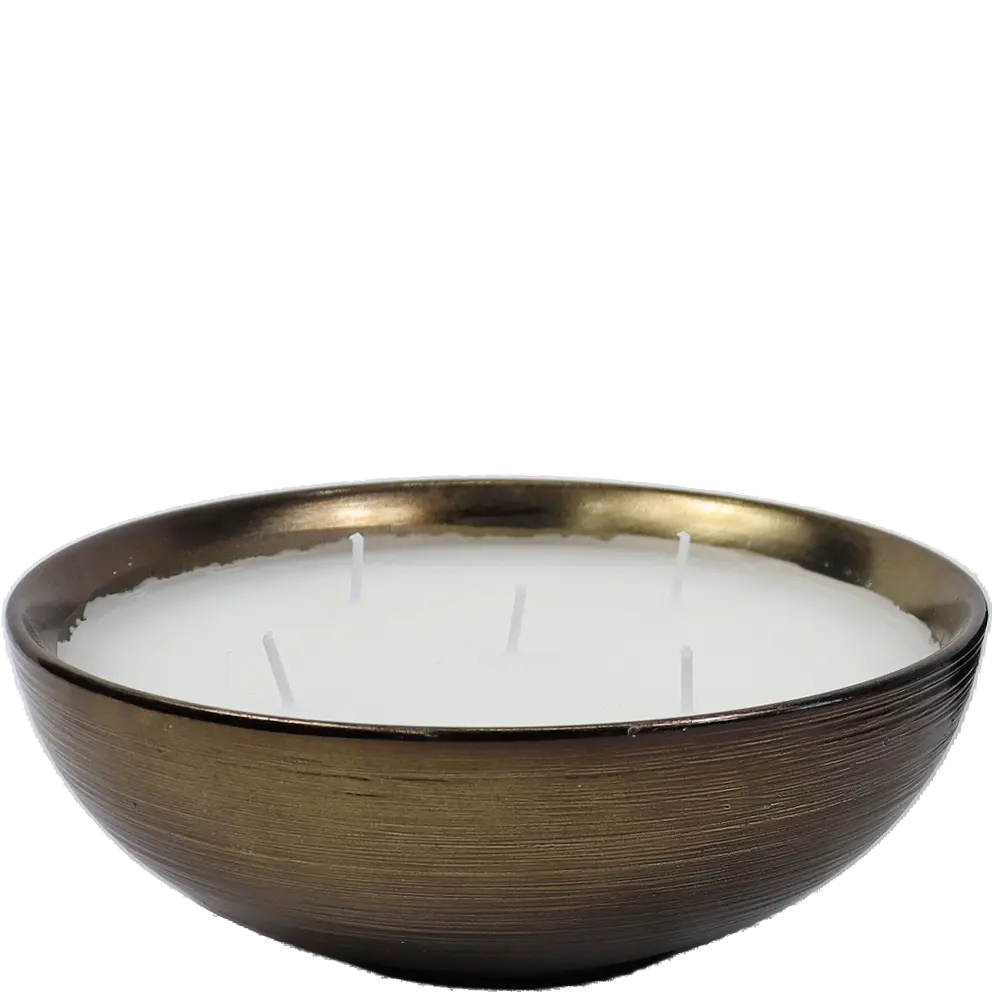 Green-Life ceramic candle jar GF25CJ340 with electroplated finish, delivering metallic shine and high-end positioning for luxury fragrance product lines.