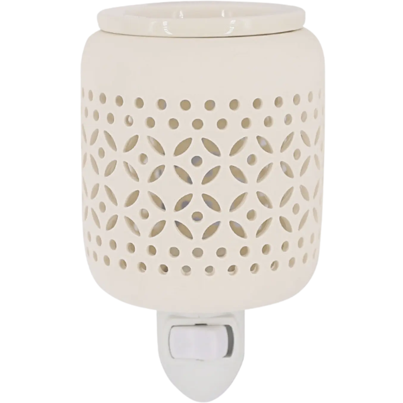 Green-Life handpainted ceramic plug-in wax warmer GF24EP1160E14 designed for artisanal fragrance products and decorative lighting collections.