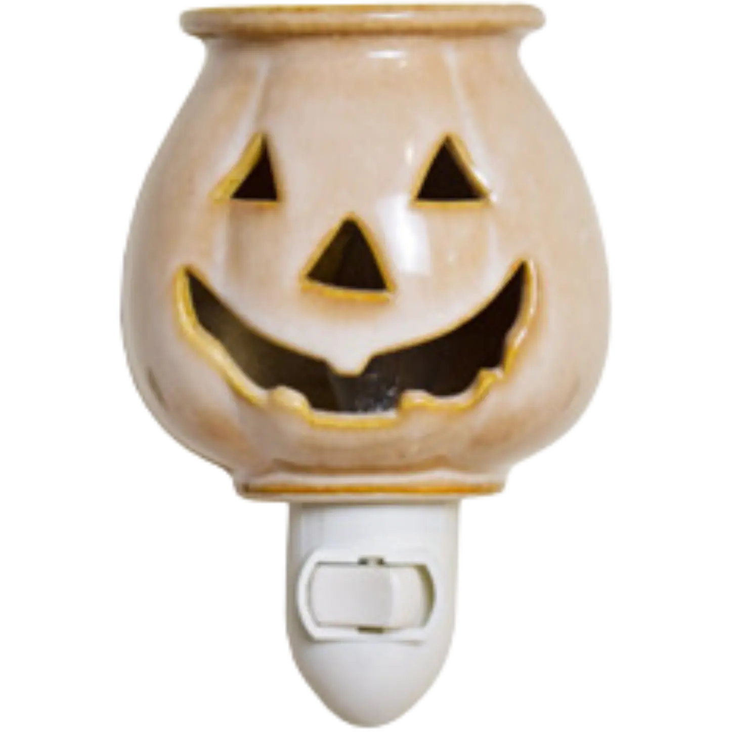 Green-Life ceramic plug-in wax warmer GF24EP1418E1 with holiday and seasonal themes, ideal for festive fragrance collections and promotional retail programs.