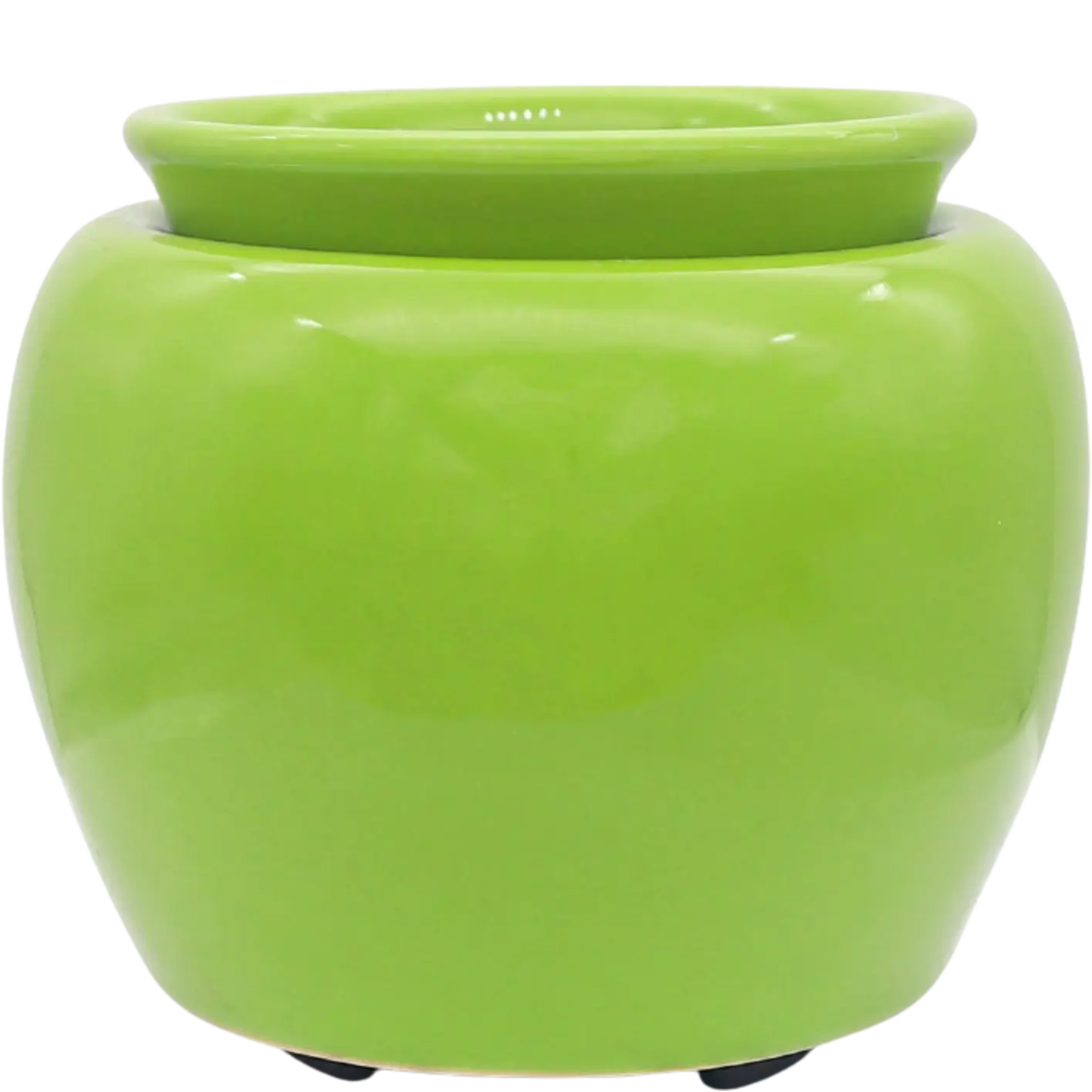 Green-Life ceramic tart warmer GF24ET1200E14 with fruit shape design, developed for themed fragrance collections and novelty OEM product lines.