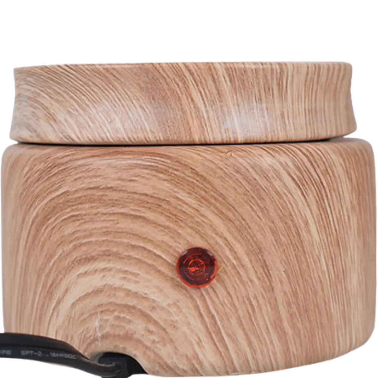 Green-Life ceramic tart warmer GF24ET1392E13 with water transfer print, enabling complex surface patterns for customized fragrance collections and private label programs.