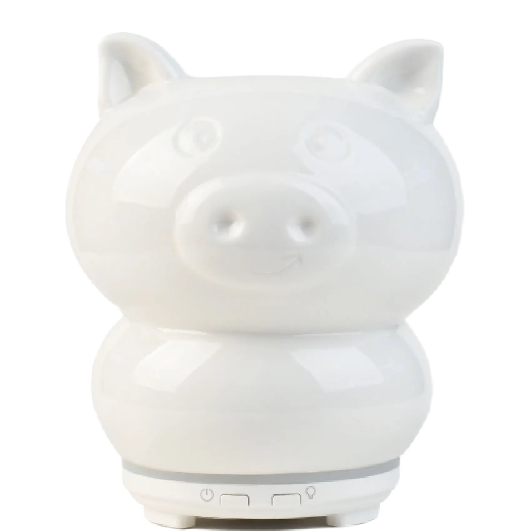 Green-Life ceramic ultrasonic diffuser GF25EA069XZ with animal themed styling, ideal for home decor brands, aromatherapy wholesalers, and buyers looking for character driven diffuser designs.