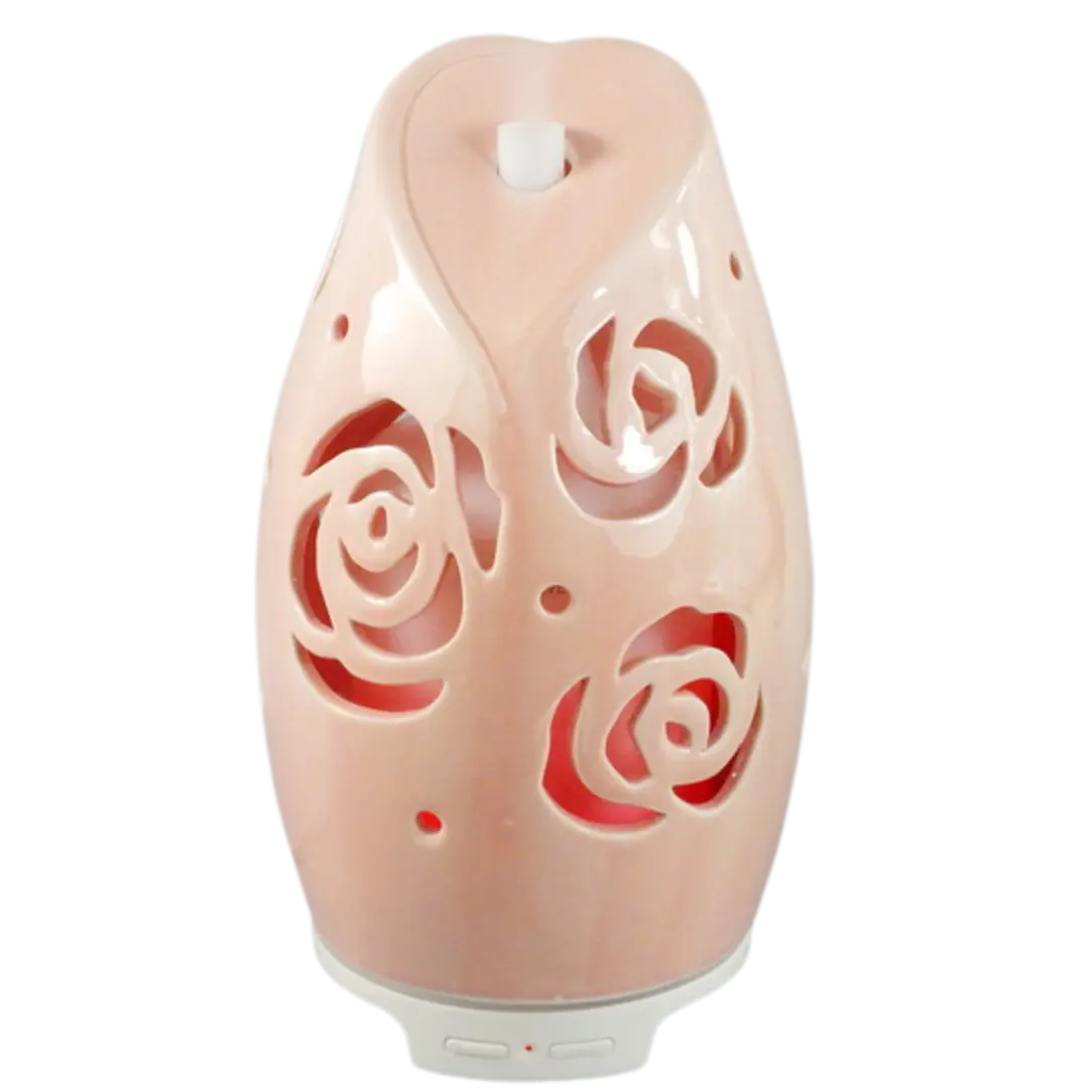 Green-Life ceramic ultrasonic diffuser GLE1706117M in Valentine themed styling, developed for seasonal fragrance gifts, promotional product programs, and themed retail launches.