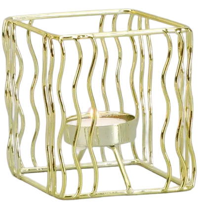 Green-Life metal luminary candle holder GF22B234C26 with simple modern structure, offering durability and clean aesthetics for contemporary fragrance programs.