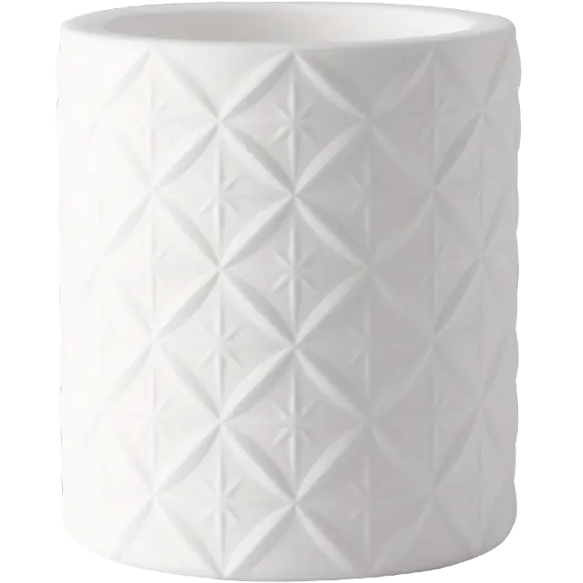 Green-Life plaster candle jar GF25CJ033 with simple modern design, offering clean texture and lightweight structure for contemporary fragrance collections.