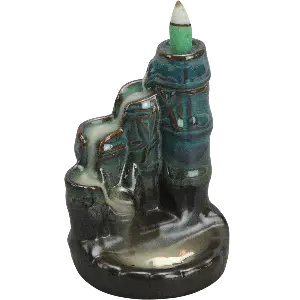 Green-Life oriental style backflow incense burner GL24IB685C designed for traditional aesthetics and immersive fragrance experiences in private label product lines