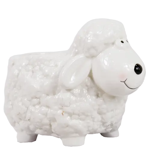 Green-Life ceramic candle jar GF23CJ183C102 with animal design, developed for character-based fragrance products and playful product lines for private label brands.