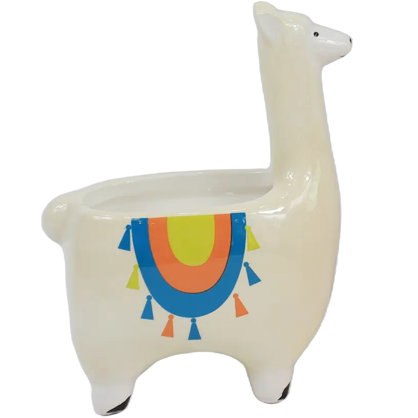 Green-Life ceramic candle jar GF23CJ192C102 with animal design, developed for character-based fragrance products and playful product lines for private label brands.