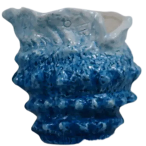 Green-Life ceramic candle jar GF23CJ380 with ocean and marine theme, suitable for coastal fragrance concepts and seasonal product development programs.