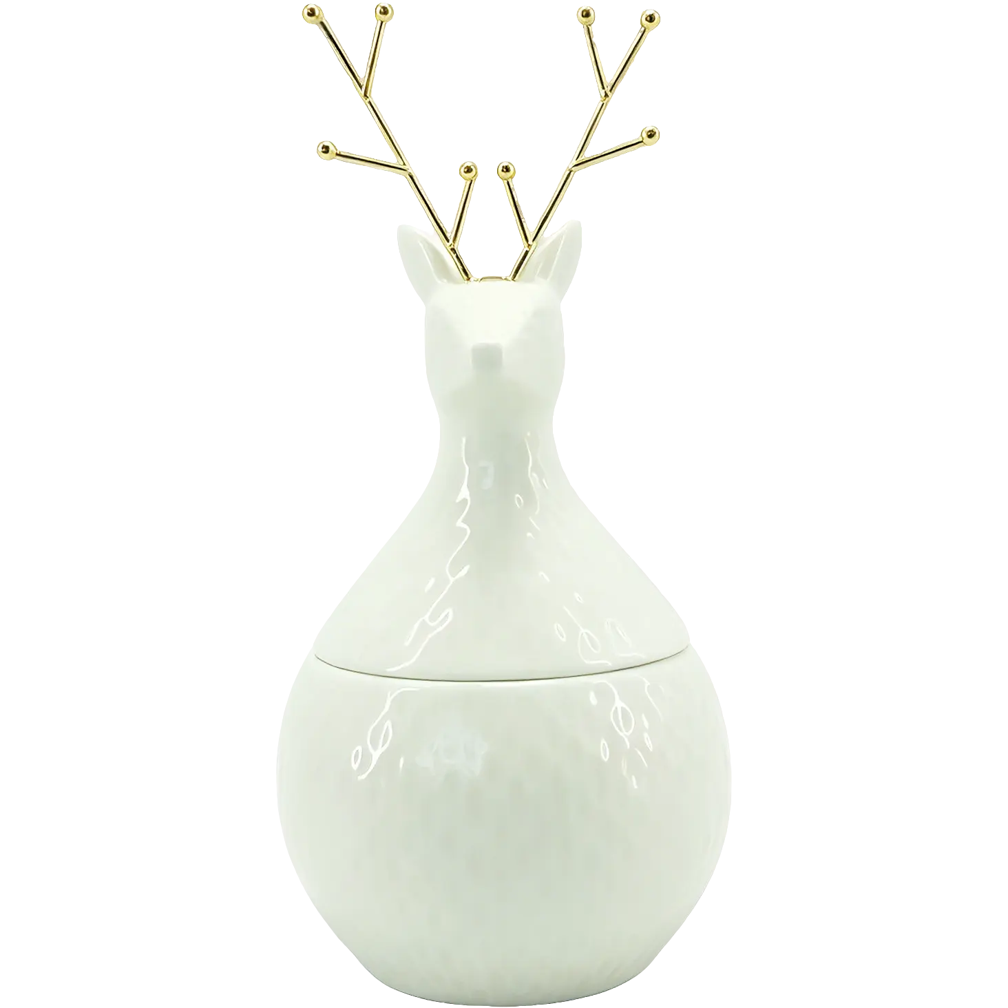 Green-Life ceramic candle jar GF25CJ047 with metal accents, enhancing visual value and scent presentation for gift-oriented and decorative fragrance programs.