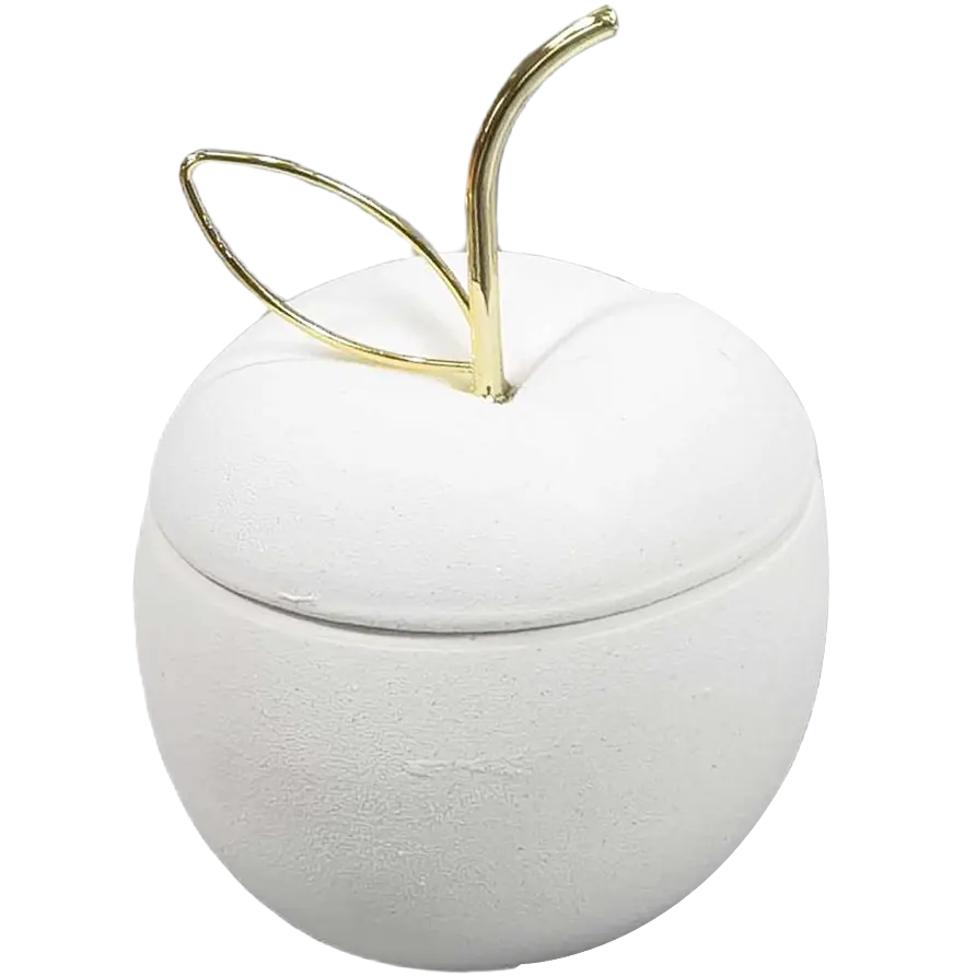 Green-Life ceramic candle jar GF25CJ049 with metal accents, enhancing visual value and scent presentation for gift-oriented and decorative fragrance programs.