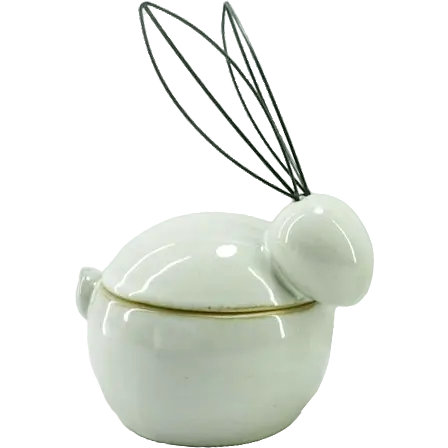 Green-Life ceramic candle jar GF25CJ050 with metal accents, enhancing visual value and scent presentation for gift-oriented and decorative fragrance programs.