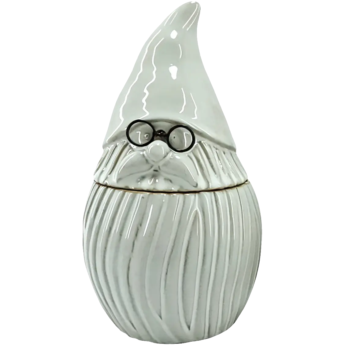 Green-Life ceramic candle jar GF25CJ051 with metal accents, enhancing visual value and scent presentation for gift-oriented and decorative fragrance programs.