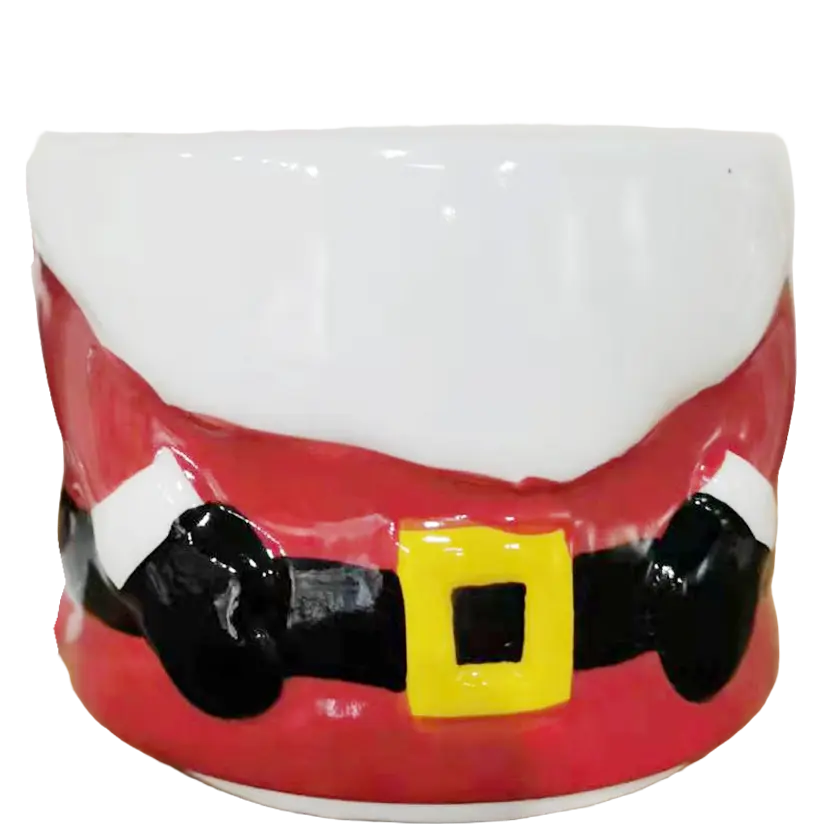 Green-Life ceramic candle jar GF25CJ0761 with holiday and seasonal themes, supporting festive fragrance collections and promotional OEM candle programs.