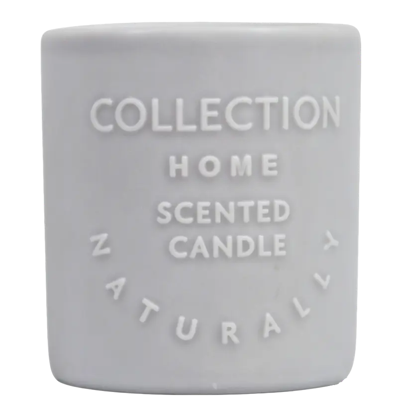 Green-Life ceramic candle jar GF25CJ190 featuring text and quote elements, designed to deliver message-driven fragrance products for private label branding and differentiation.