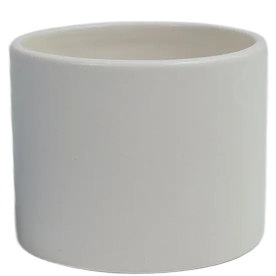 Green-Life ceramic candle jar GF25CJ320 with color glaze finish, supporting mass customization and consistent production for private label fragrance brands.