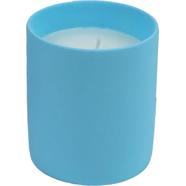 Green-Life ceramic candle jar GF25CJ322 with color glaze finish, supporting mass customization and consistent production for private label fragrance brands.