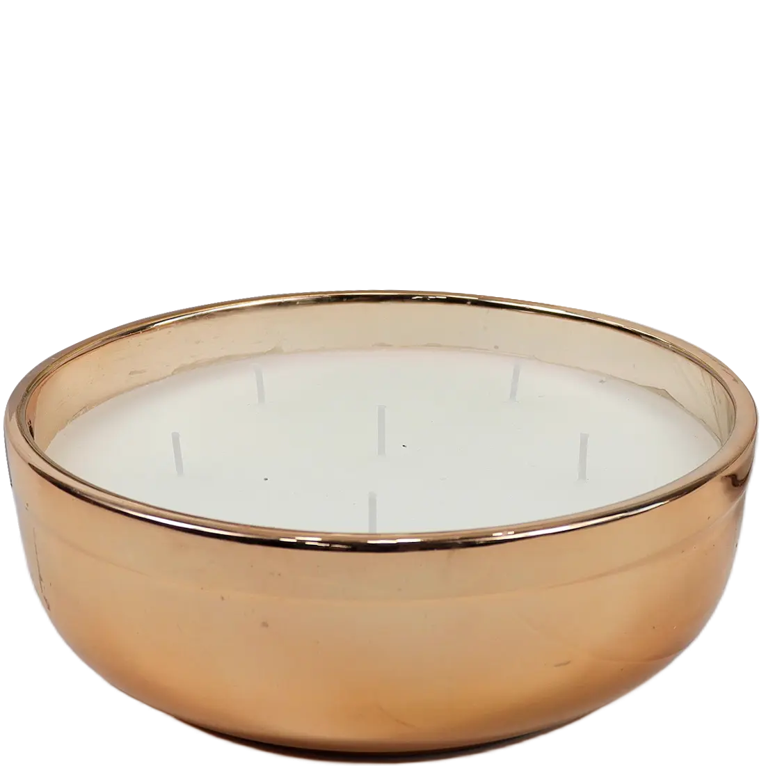 Green-Life ceramic candle jar GF25CJ334 with electroplated finish, delivering metallic shine and high-end positioning for luxury fragrance product lines.