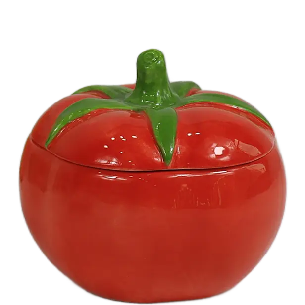 Green-Life ceramic candle jar GF25CJ341C102 in fruit and vegetable shapes, designed for novelty fragrance collections and eye-catching OEM candle product lines.