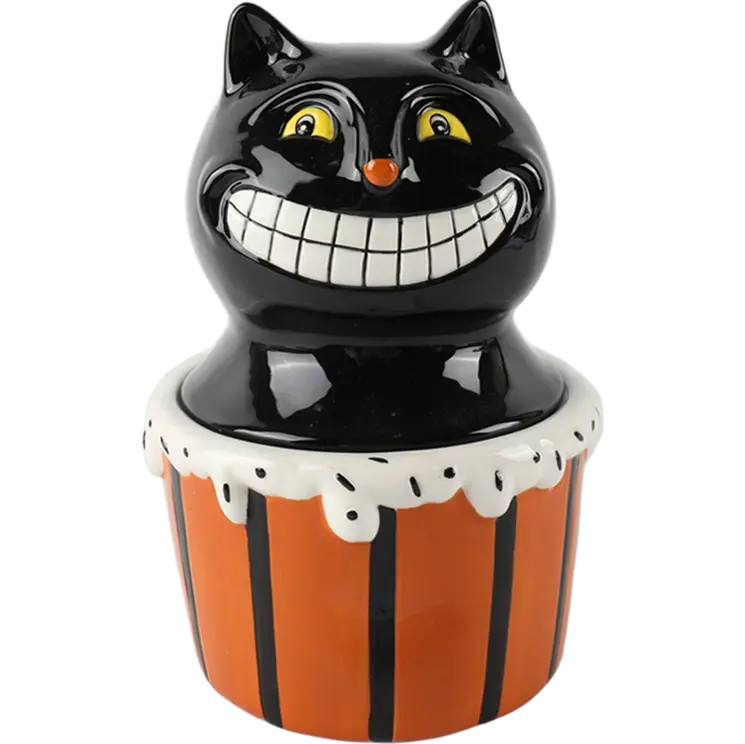 Green-Life ceramic candle jar GF25CJ532 with holiday and seasonal themes, supporting festive fragrance collections and promotional OEM candle programs.